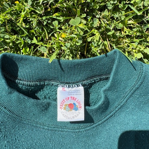 Vintage Fruit of the Loom Heavyweight Sweater NWOT - Picture 3 of 3